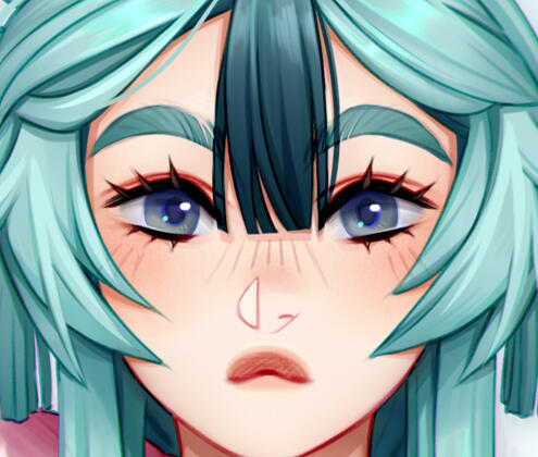 + Close-ups: 25€ You can add a separate illustration of the eyes, mouth, wings, etc for even more detail.