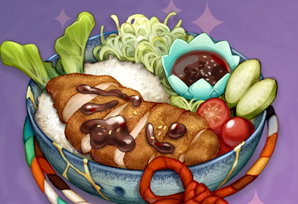 + Items If you want, you can add a separate illustration of an object like a weapon, shield, book, dish, etc. The price depends on how complex it is.